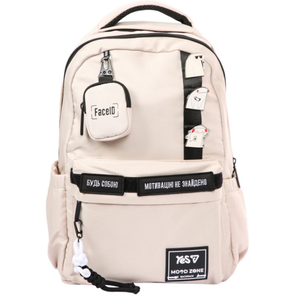 Фото - Рюкзак школьный YES T-51 Emotions Ivory N (550734)